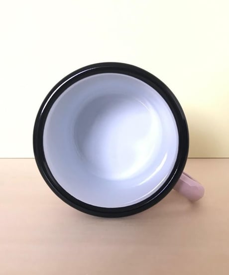 Muurla ムーミン 花畑 ホーローマグカップピンク 3.7dL (370mL)
