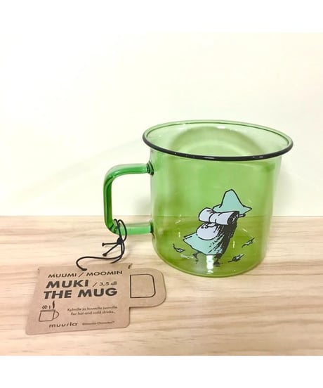 Muurla スナフキン ガラスマグカップ 3.5dL(350mL)