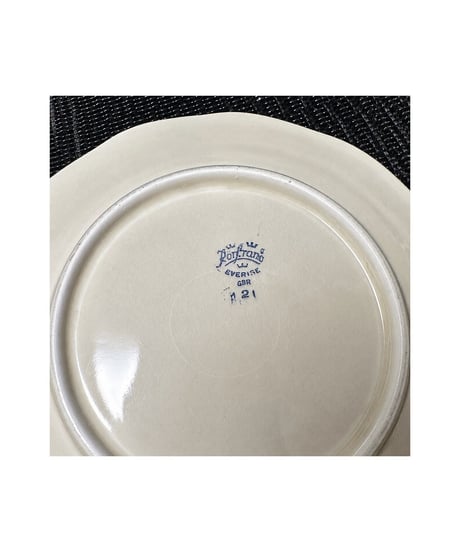 Rorstrand Evergrane 花柄プレート 約7cm 英国製
