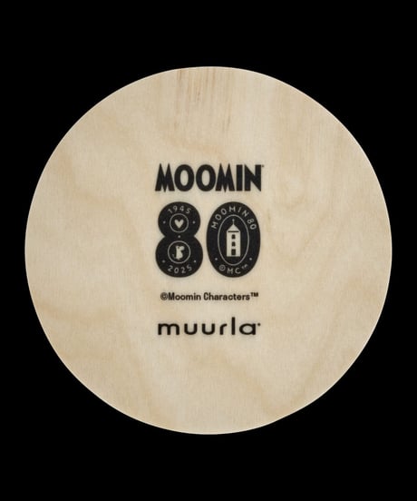 Muurla ムーミン 80周年記念 コースター 4枚セット 10cm