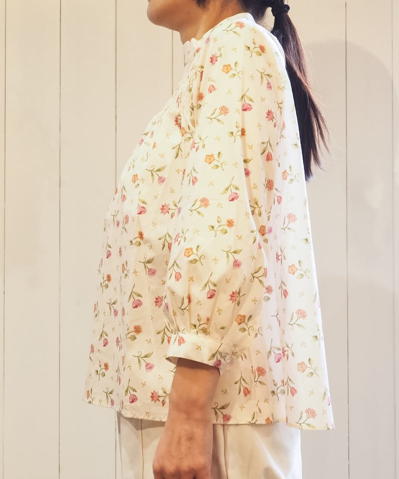 シャーリングブラウス※一部店舗のみ入荷 sov.シャーリングブラウス 36