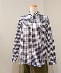 Parkes／丸衿ボタンダウンシャツ