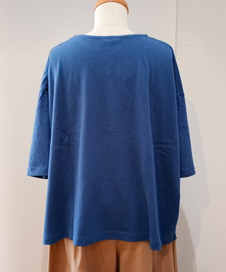 HEAVENLY／コットン リネン カットソー ワイド Tシャツ