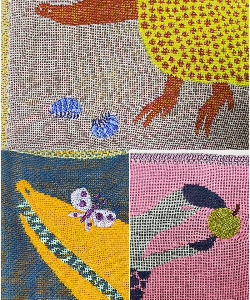 MH1  ミシェル　ガーゼハンカチ　15×15 楽天市場】ミニタオル ガーゼミニハンカチ 15×15cm ミックス