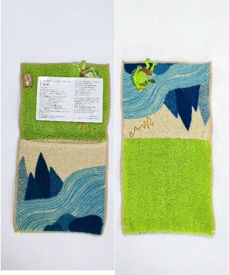 moritaMiW ポーチハンカチ (ガーゼ・パイル) | mon favori｜モンファヴォリ