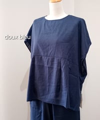 doux bleu　インド刺繍 メッシュブラウス doux bleu インド刺繍 メッシュブラウス DB-2513-039