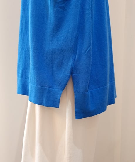 doux bleu／ハイツイスト Vカーディガン