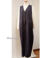 doux bleu MIX YARN ニットベスト doux bleu／MIX YARN ニット