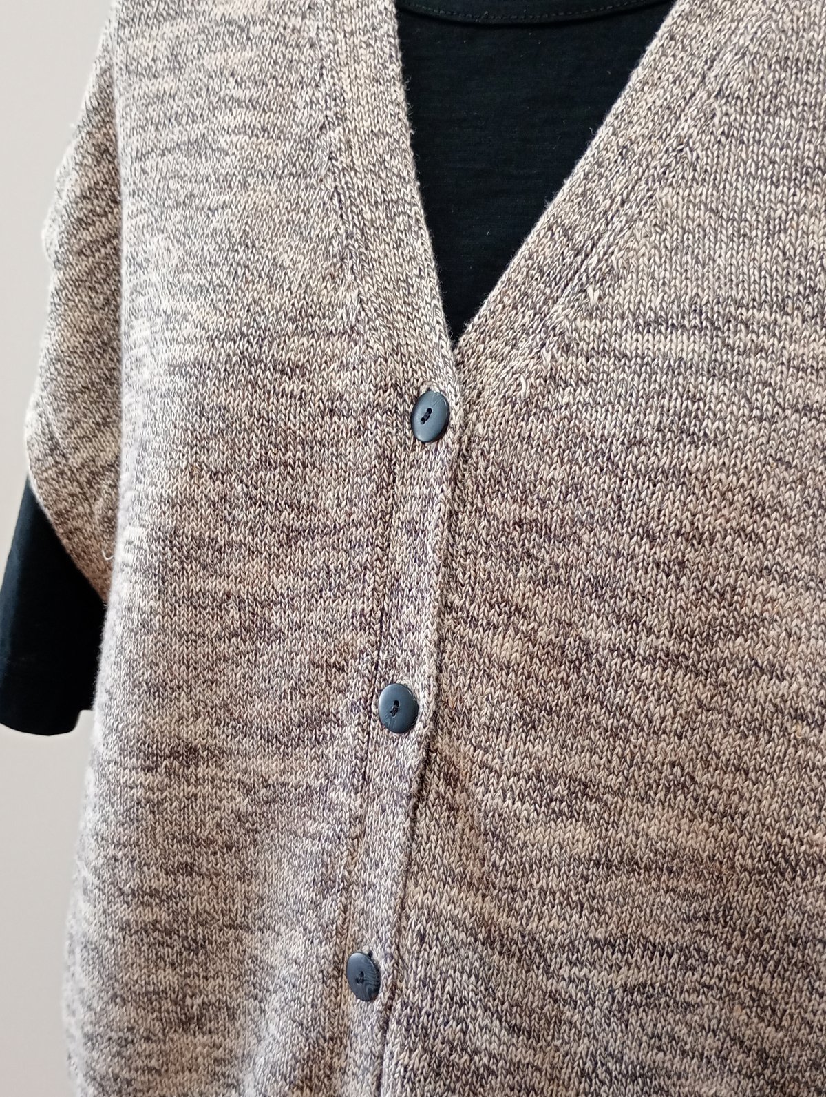doux bleu MIX YARN ニットベスト doux bleu／MIX YARN ニットベスト | mon favori｜モンファヴォリ