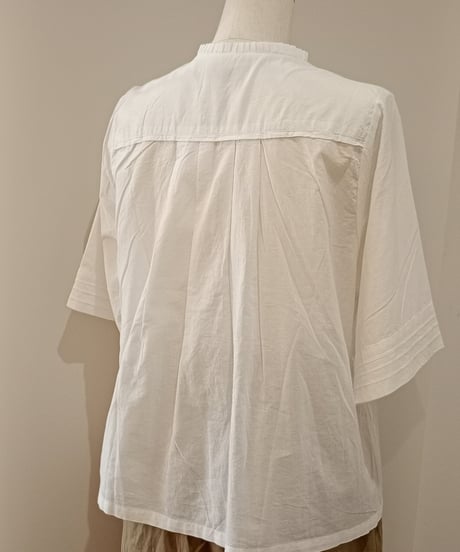doux bleu／RIBBON TIE ブラウス