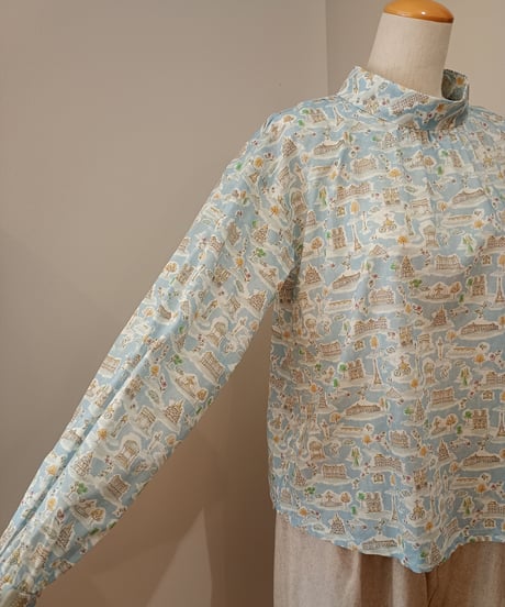 J.Sloane／LIBERTYロールネックプルオーバー