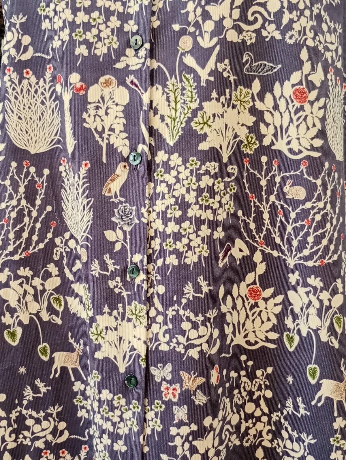 ❣️売り切りsale価格❣️リバティコーデュロイ フレアワンピース