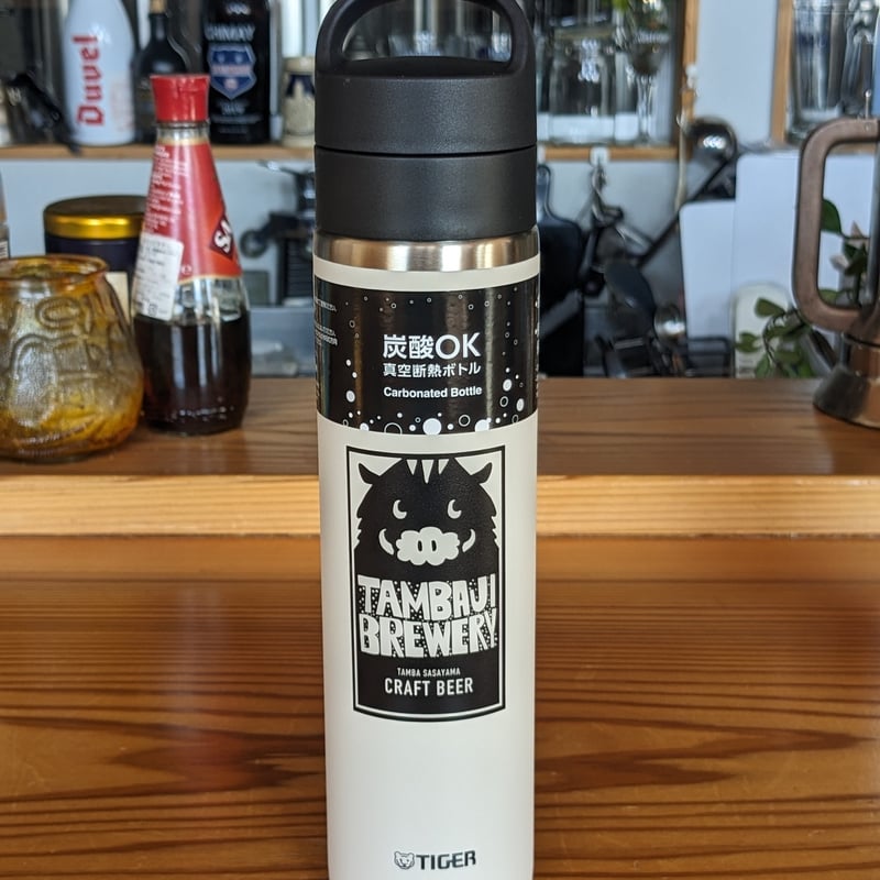 送料無料】炭酸OK真空断熱ボトル 600ml TIGER魔法瓶 丹波路