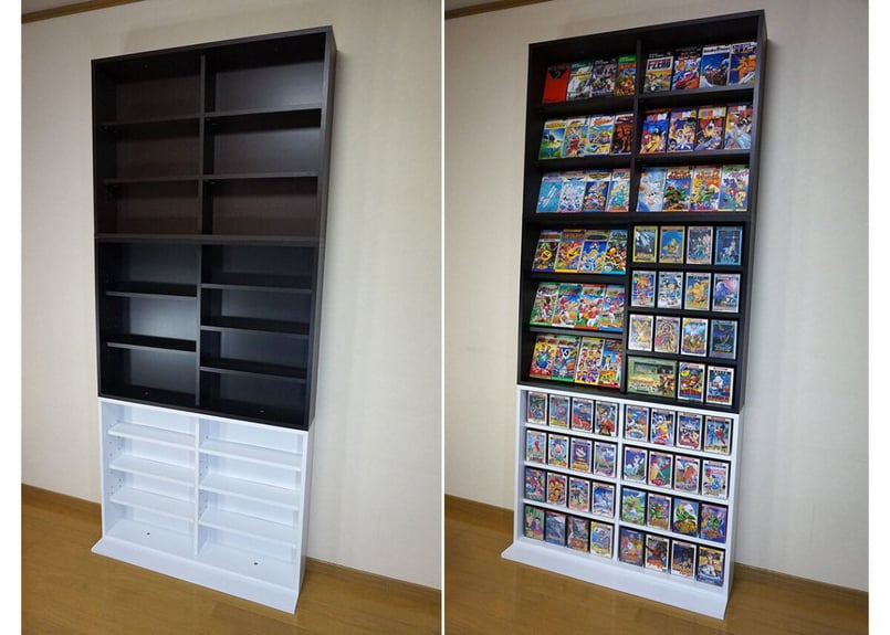 (し4)30本収納 スーパーファミコン カセットケース 収納ラック 任天堂 Yahoo!オークション -「収納 ラック」(スーパーファミコン