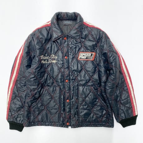 Vintage Quilting Racing Jacket “MUSIC CITY