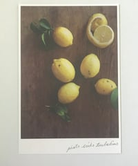 季節の葉書   檸檬