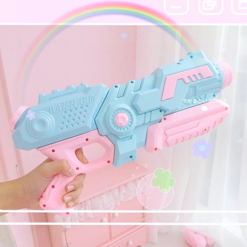 ゆめかわ♪手染めふりふりレース☆パステルピンク&水色&ラベンダー 奥深く