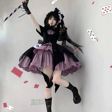 マジシャン風ロリータドレス