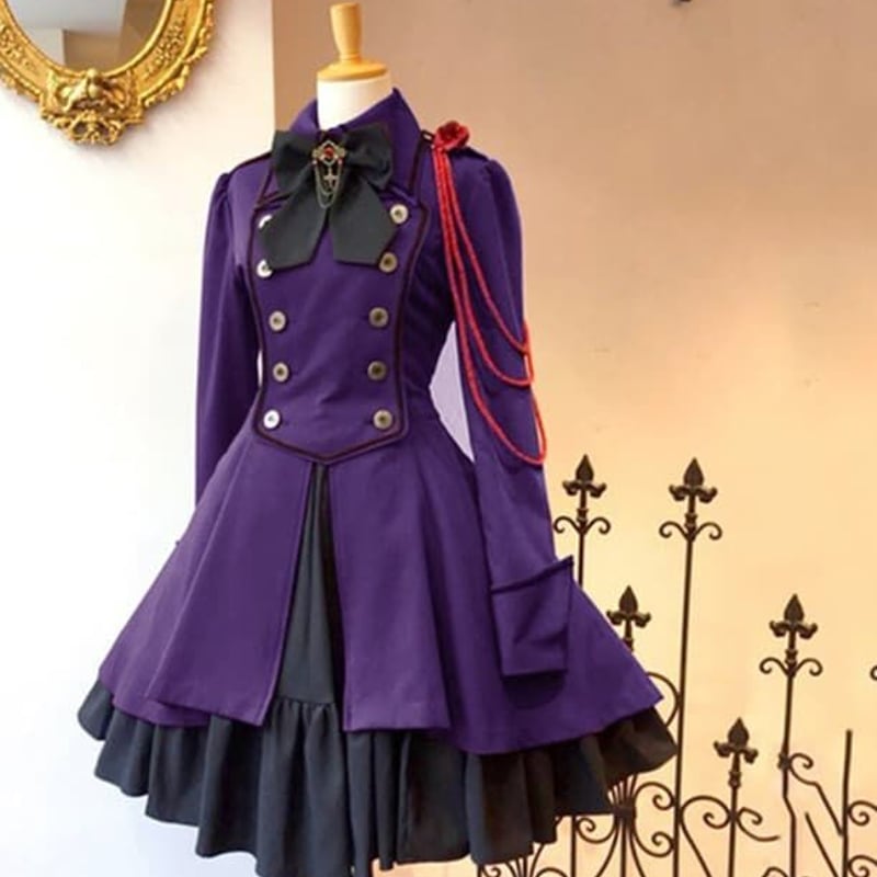 ゴシックロリータ軍服風ワンピース | Fancy ☆World