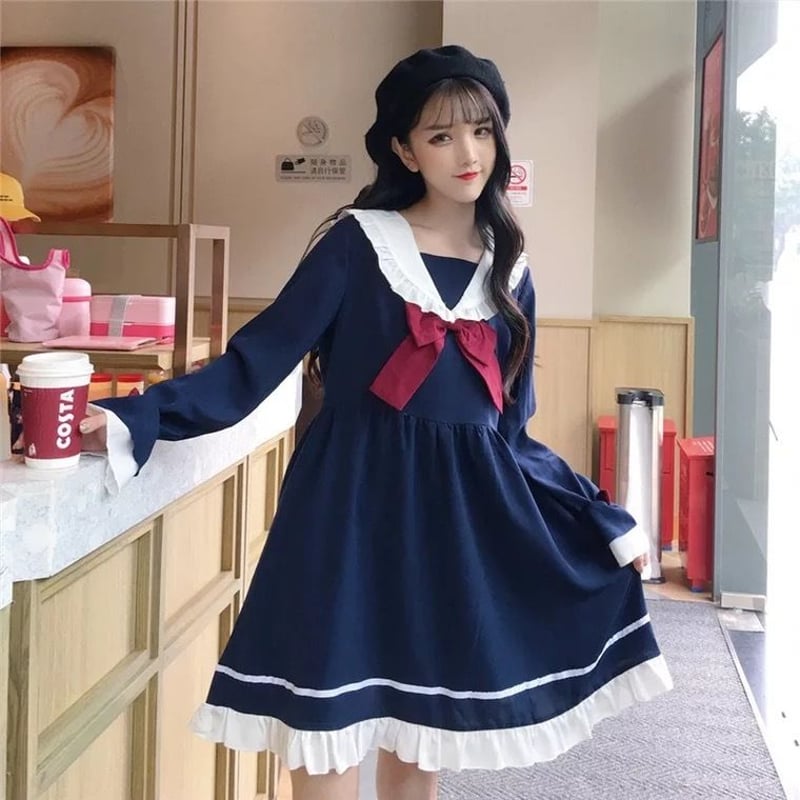 セーラー服風マリンワンピース | Fancy ☆World セーラー服風マリンワンピース | Fancy ☆World