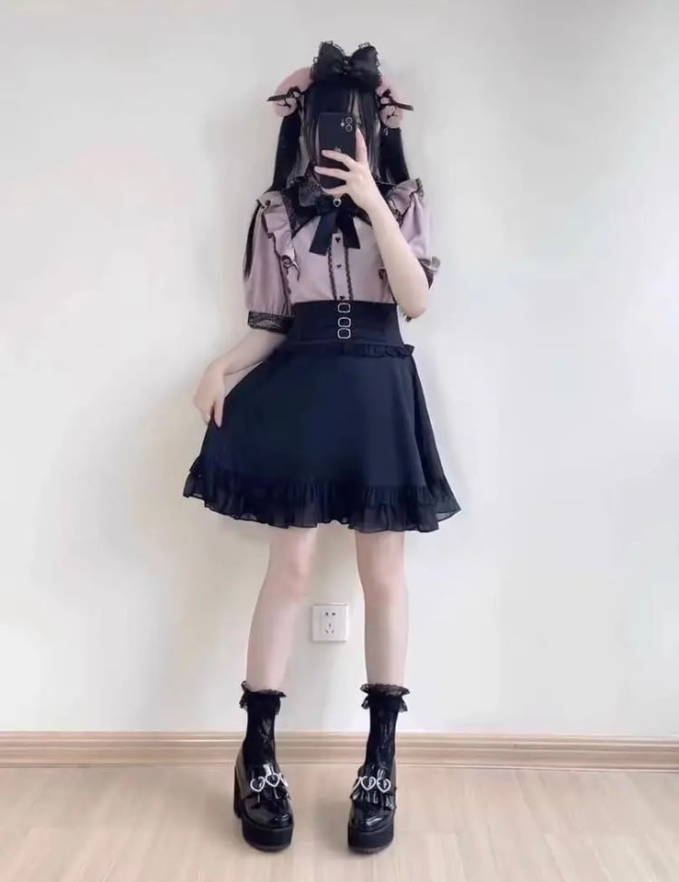 ピンクの王道☆地雷女子ワンピースセット | Fancy ☆World