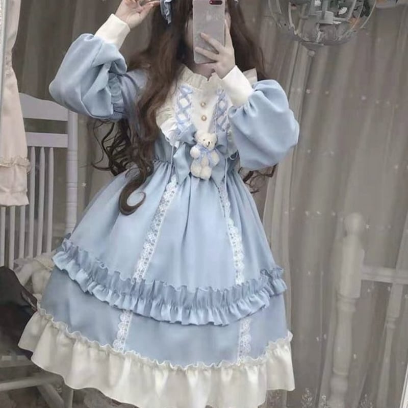 クラシカルスウィートロリータワンピース | Fancy ☆World