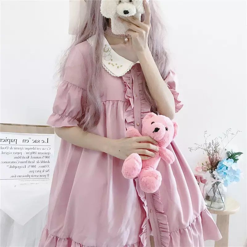 せななん様着用】甘ロリ ピンクロリータ | Fancy ☆World