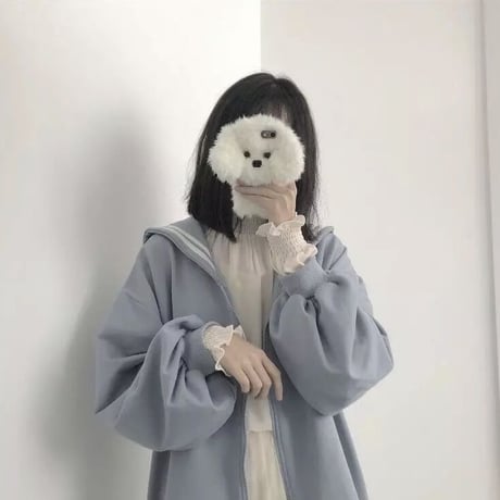 セーラー服風パーカー