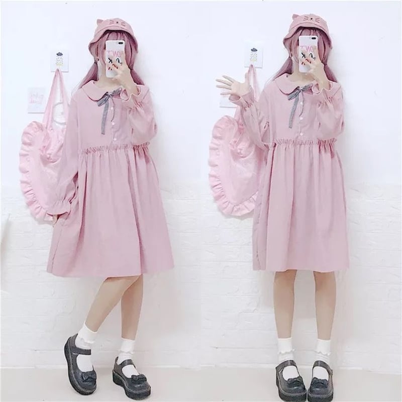 可愛いマイメロワンピースセット✨ Amazon.co.jp: [JHYGH] 子供 ワンピース 長袖 マイメロ クロミ