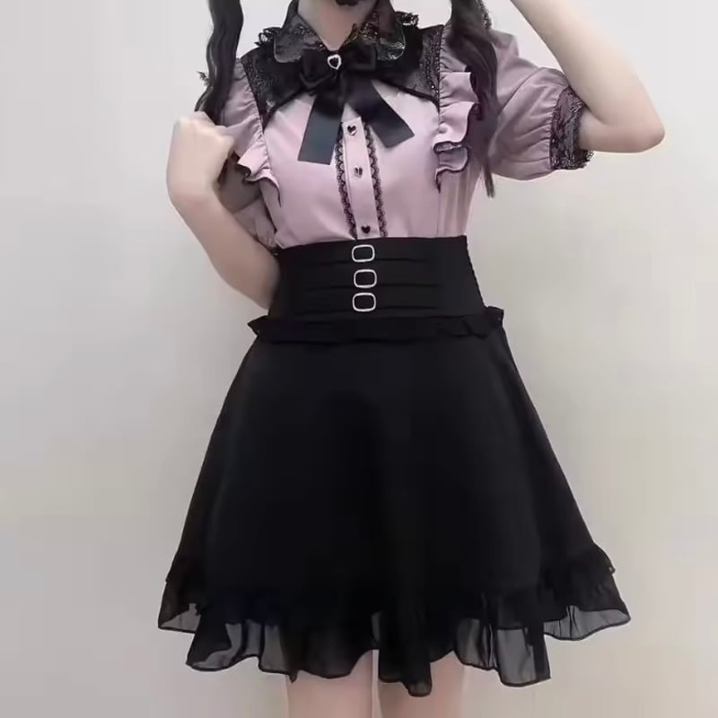 ピンクの王道☆地雷女子ワンピースセット | Fancy ☆World