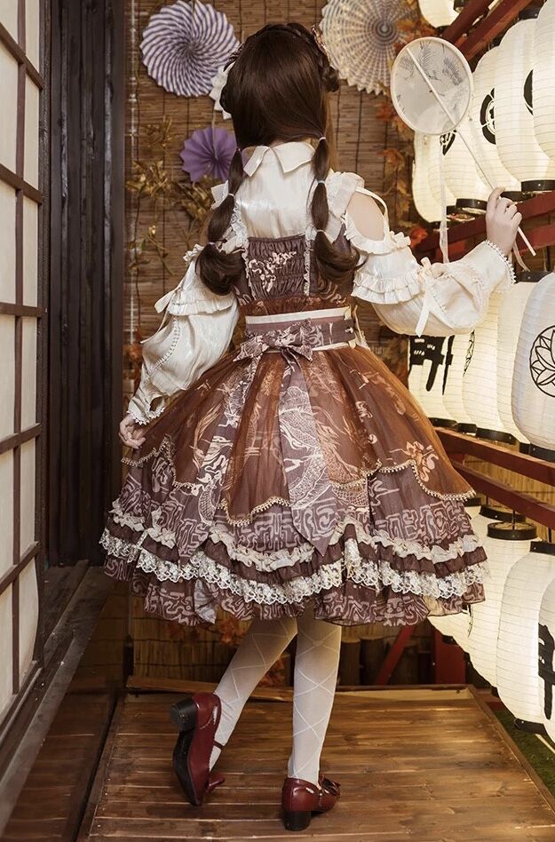 和風ロリータジャンパースカート | Fancy ☆World 