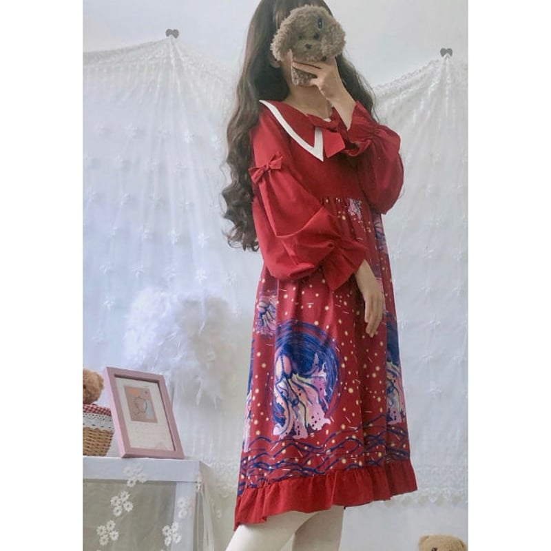 ロリータロマンス ミスティーアクアブルーのクラシカルフリルドール