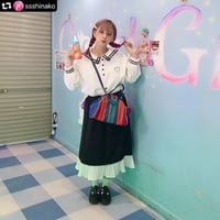 【しなこちゃん着用】夢かわいいハートのトレーナー