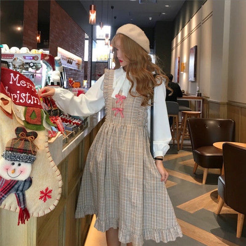 セール　女の子　可愛い　シャーリー風　ワンピース　まとめ売り　エコメルカリ便 Chalmiere（シャルミエール）の「ベイクドベリージャンスカ