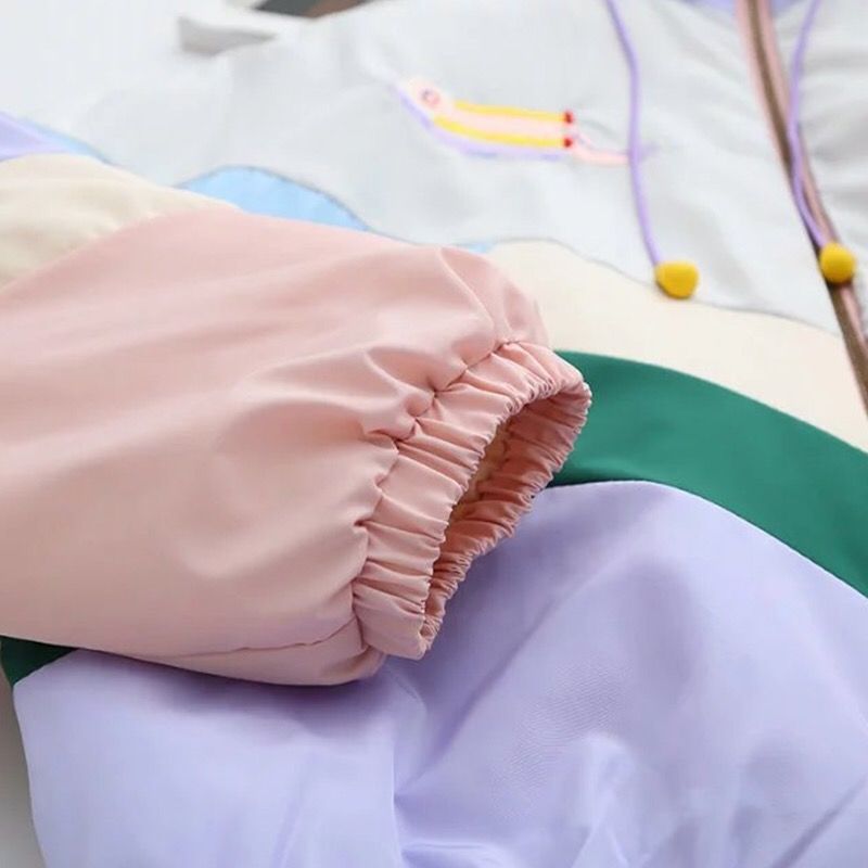 パステルカラーのスカジャン風ジャケット | Fancy ☆World