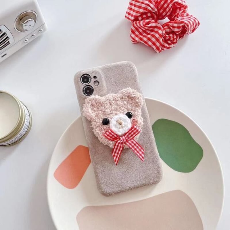くまのぬいぐるみスマホケース | Fancy ☆World
