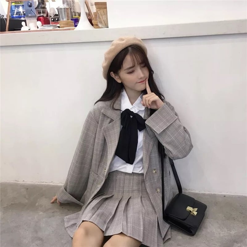 グレンチェックのセットアップ | Fancy ☆World グレンチェックのセットアップ | Fancy ☆World