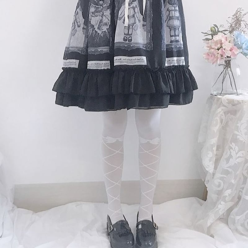 即日発送　NODRESS ブルー　ホワイト　リボン　タイツ　2024新発売 NODRESS(ノードレス) タイツ・ソックス(レディース) - ブランド通販のBUYMA