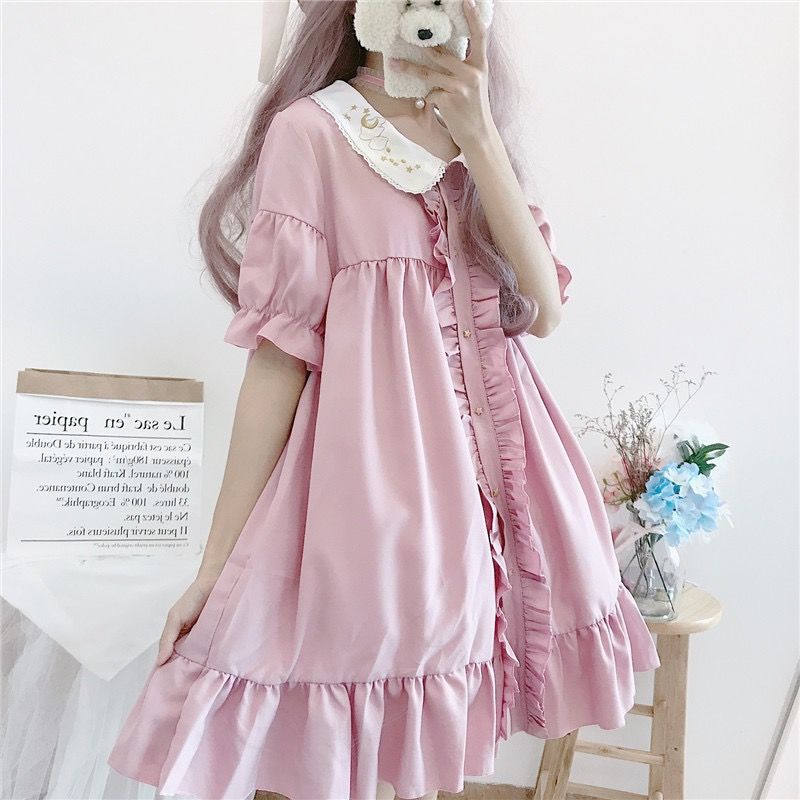 Keichan】ロリータ ピンク ドレス コスプレ 天使系 甘ロリ SEASONZ 甘