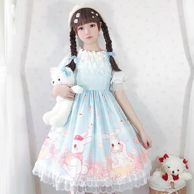 うさぎちゃんのろりっ子ワンピース | Fancy ☆World
