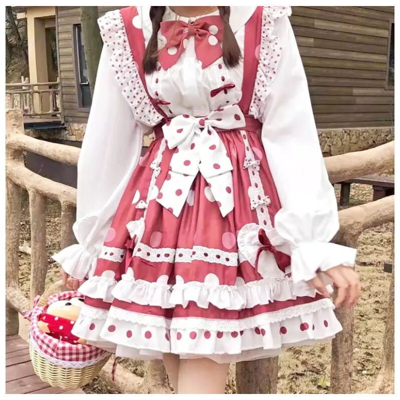 お人形さんみたいな水玉ワンピースセット | Fancy ☆World