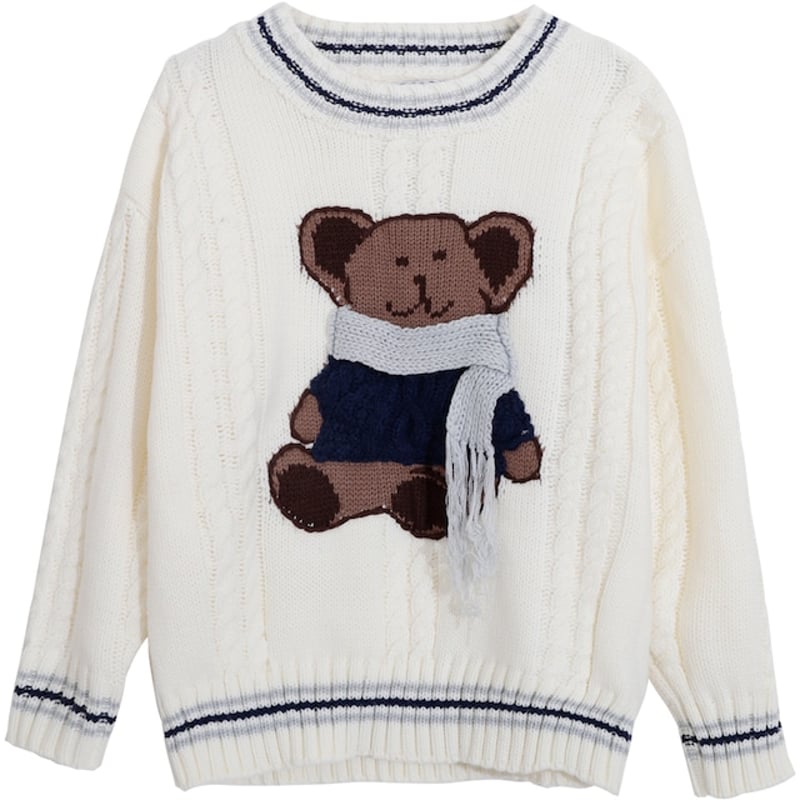 冬のくまさんニットトップス | Fancy ☆World