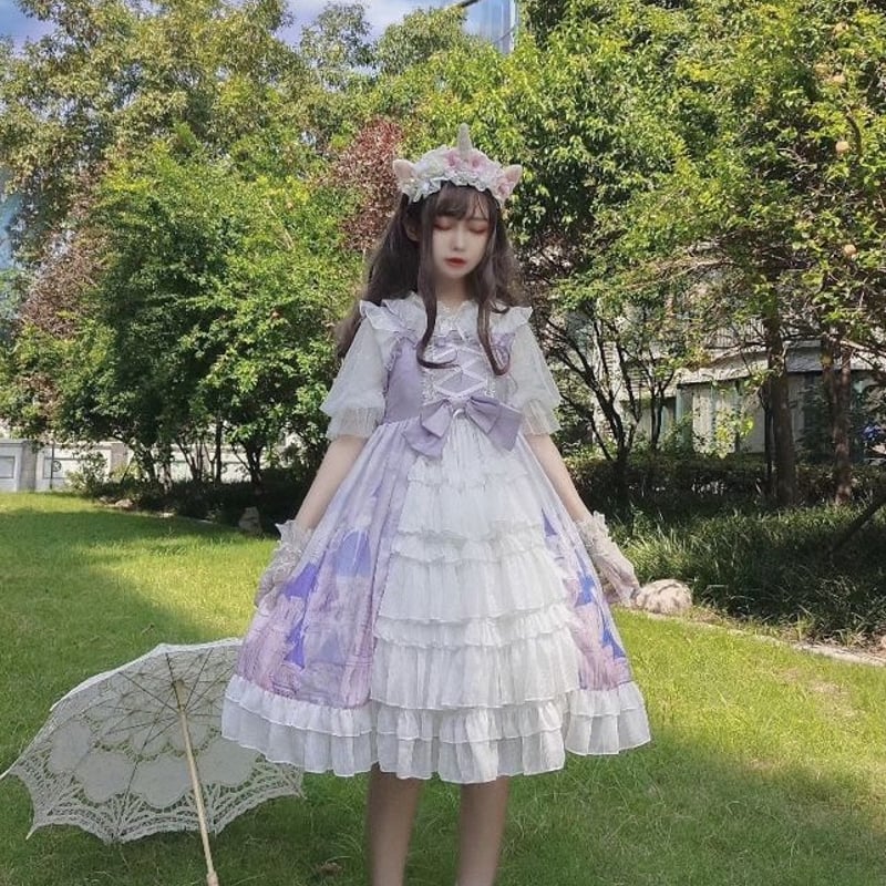 Mayuka様着用】メルヘン姫ロリータワンピース | Fancy ☆World