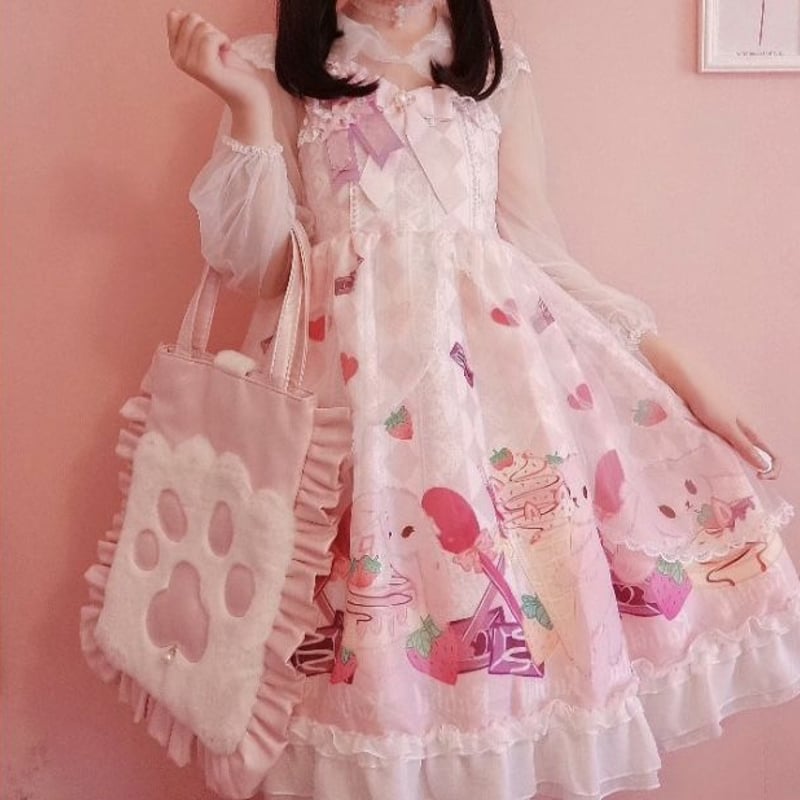 スウィートうさぎのロリータワンピース | Fancy ☆World