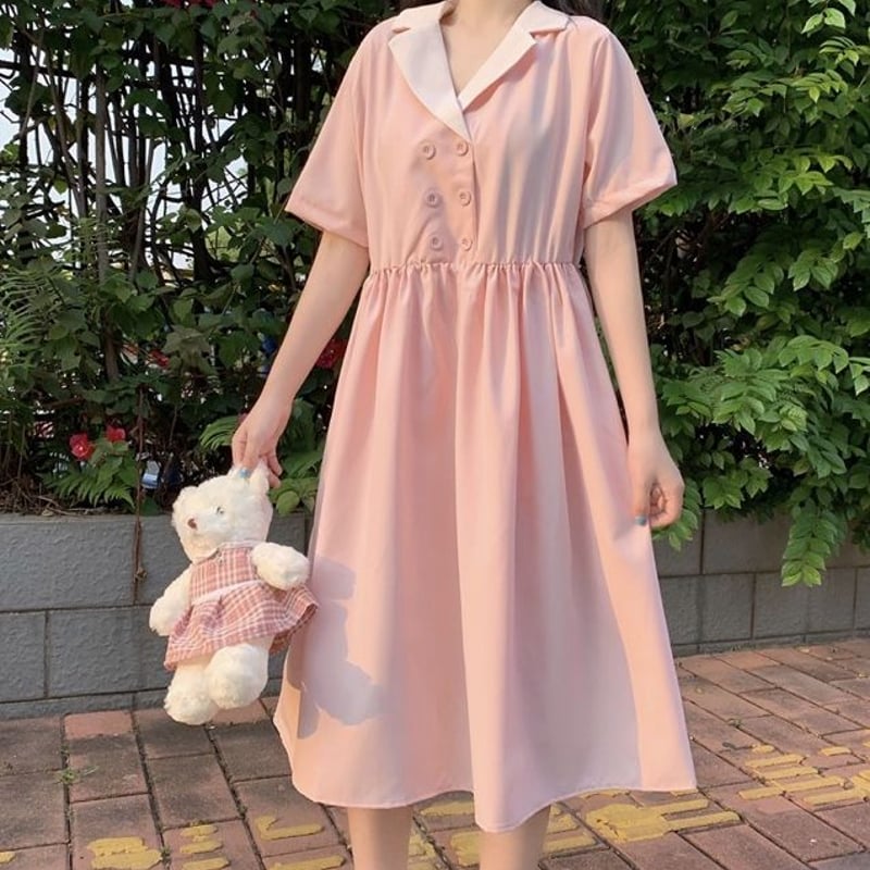 病みかわいい♡ナース風ワンピース | Fancy ☆World