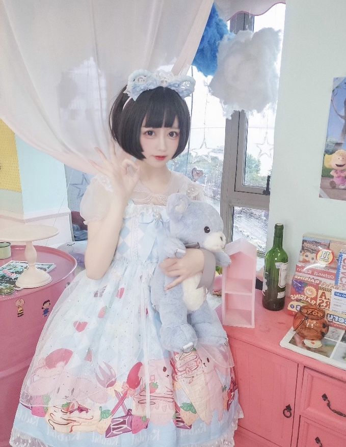 スウィートうさぎのロリータワンピース | Fancy ☆World