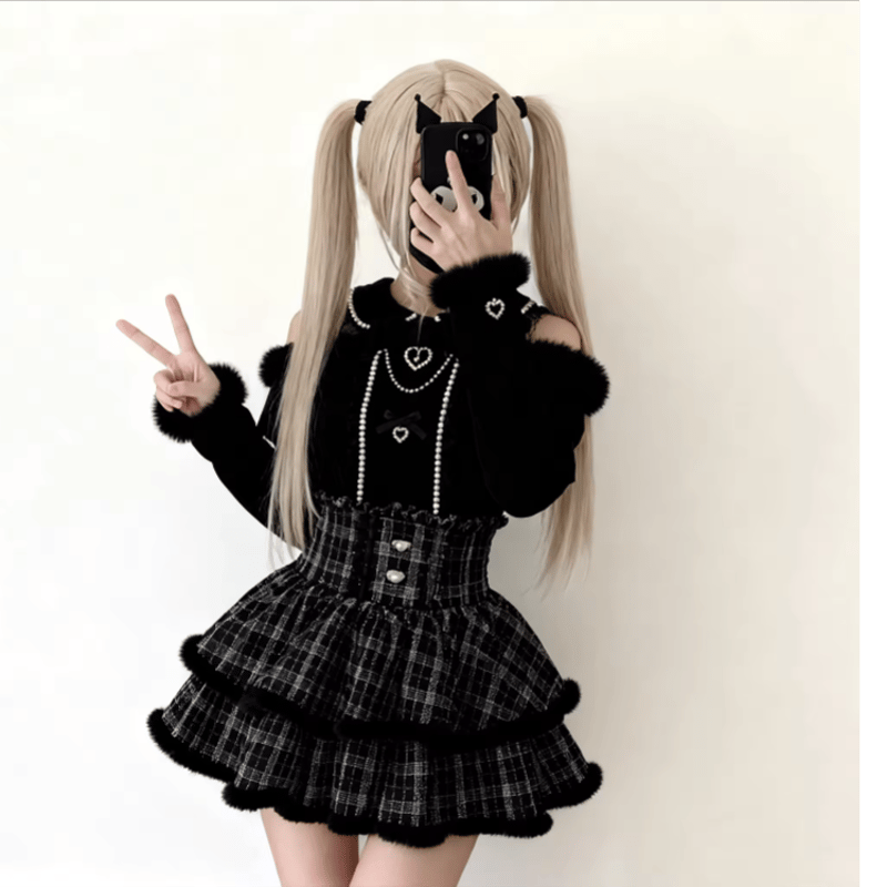 ハートセクシーな地雷系セットアップ | Fancy ☆World