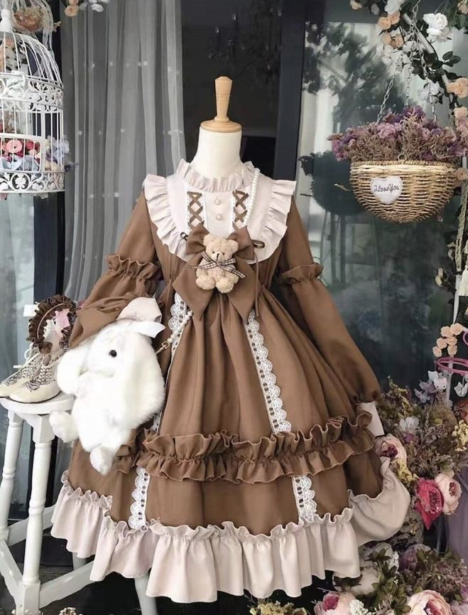 クラシカルスウィートロリータワンピース | Fancy ☆World