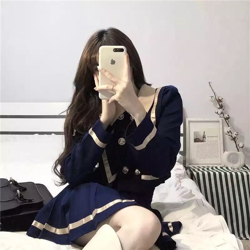 キルティング ボリューム セットアップ ミニ丈 フレア 可愛い ブリティッシュ風ミニ丈セットアップ | Fancy ☆World