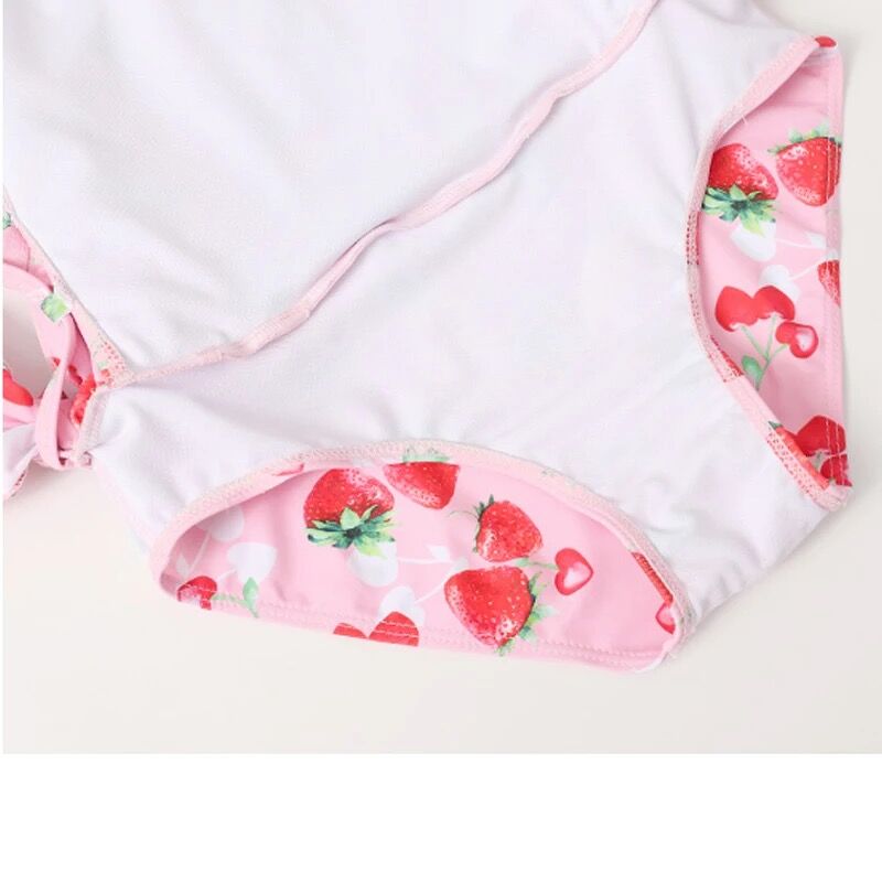 ピンクいちごなワンピース水着 | Fancy ☆World